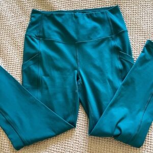 32 Degree Cool Teal Leggings Women's Size S NWOT Never Worn Perfect Cond…